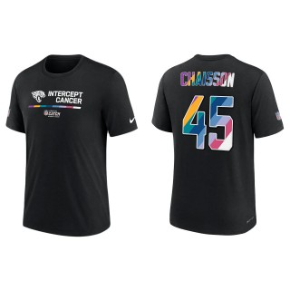 K'Lavon Chaisson Jacksonville Jaguars Black 2022 NFL Crucial Catch Performance T-Shirt
