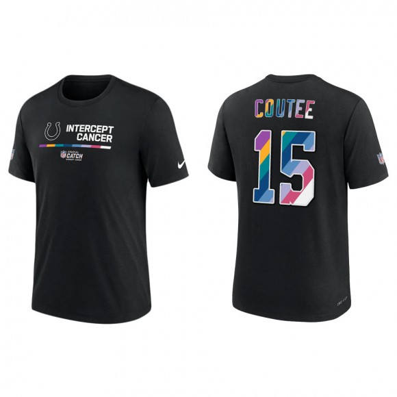 Keke Coutee Indianapolis Colts Black 2022 NFL Crucial Catch Performance T-Shirt