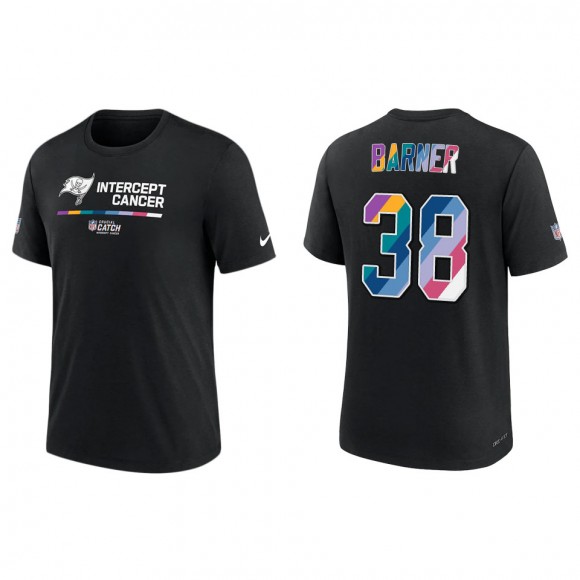 Kenjon Barner Tampa Bay Buccaneers Black 2022 NFL Crucial Catch Performance T-Shirt
