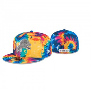 Lions Hat 59FIFTY Fitted Multi-Color 2020 NFL Cancer Catch