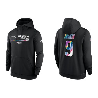 Matthew Judon New England Patriots Black 2022 NFL Crucial Catch Therma Performance Pullover Hoodie