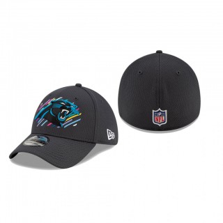 Panthers Hat 39THIRTY Flex Charcoal 2021 NFL Cancer Catch