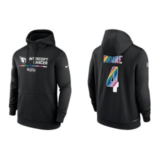 Rondale Moore Arizona Cardinals Black 2022 NFL Crucial Catch Therma Performance Pullover Hoodie