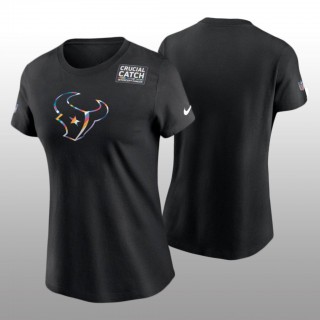 Texans T-Shirt Multicolor Black Cancer Catch