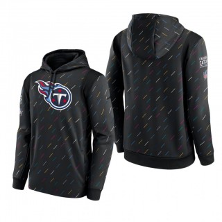 Titans Hoodie Therma Pullover Charcoal 2021 NFL Cancer Catch