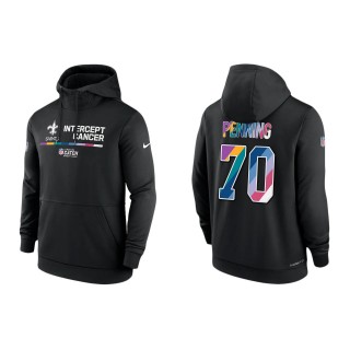 Trevor Penning New Orleans Saints Black 2022 NFL Crucial Catch Therma Performance Pullover Hoodie