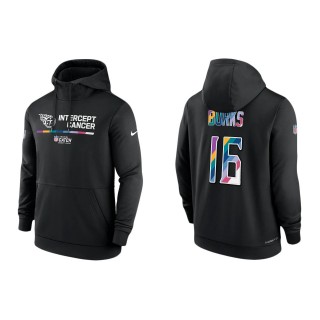Treylon Burks Tennessee Titans Black 2022 NFL Crucial Catch Therma Performance Pullover Hoodie