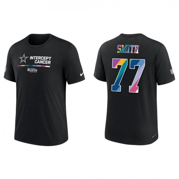Tyron Smith Dallas Cowboys Black 2022 NFL Crucial Catch Performance T-Shirt