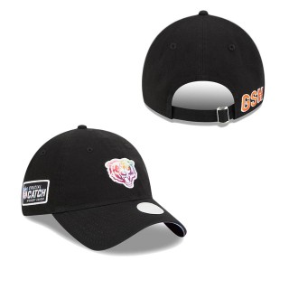 Women's Chicago Bears Black 2023 NFL Crucial Catch Adjustable Hat