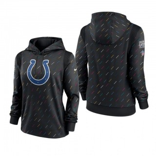 Women Colts Anthracite 2021 NFL Cancer Catch Hoodie