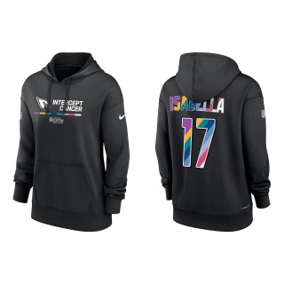 Women's Andy Isabella Arizona Cardinals Black 2022 NFL Crucial Catch Therma Performance Pullover Hoodie