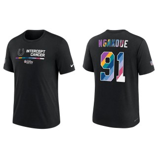 Yannick Ngakoue Indianapolis Colts Black 2022 NFL Crucial Catch Performance T-Shirt